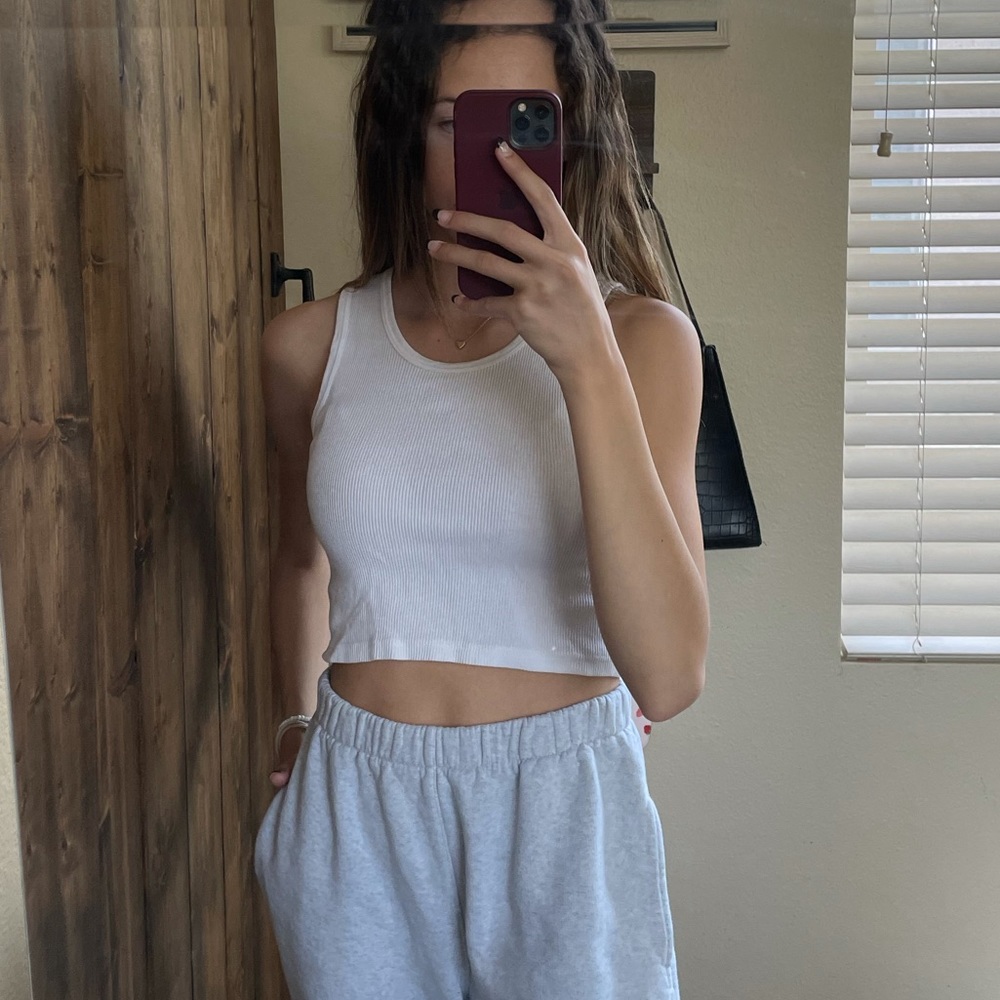 Brandy Melville White Tank Top